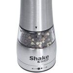 Electric Salt and Pepper Grinder Set Adjustable Coarseness Stainless Steel Battery Operated Mill With LED Light and Complimentary Mill Rest (Pack of 2 Mills) Electric Salt and Pepper Grinder Set Adjustable Coarseness Stainless Steel Battery Operated Mill With LED Light and Complimentary Mill Rest (Pack of 2 Mills)
