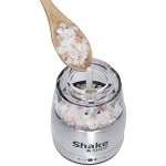 Electric Salt and Pepper Grinder Set Adjustable Coarseness Stainless Steel Battery Operated Mill With LED Light and Complimentary Mill Rest (Pack of 2 Mills) Electric Salt and Pepper Grinder Set Adjustable Coarseness Stainless Steel Battery Operated Mill With LED Light and Complimentary Mill Rest (Pack of 2 Mills)